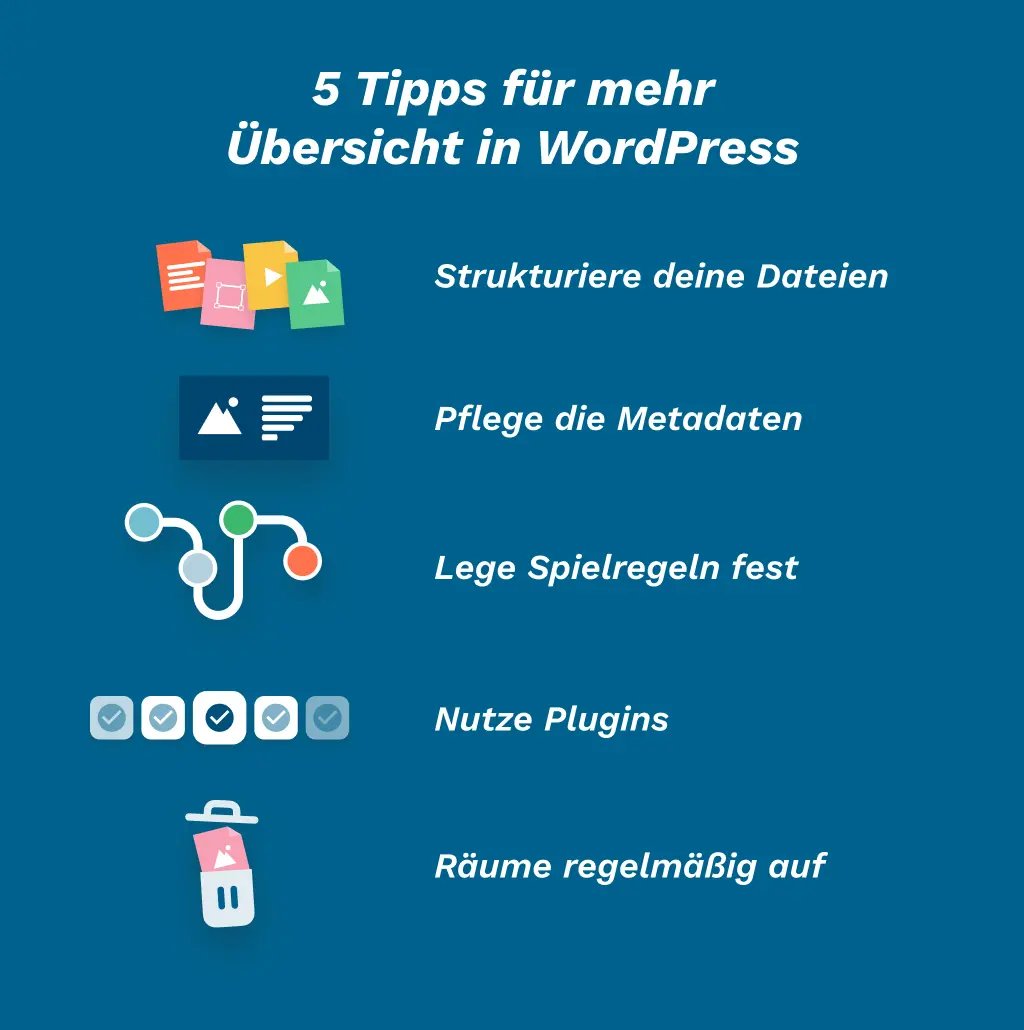 5 Tipps für mehr Übersicht in WordPress-1