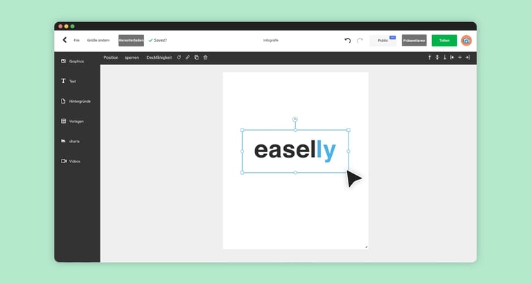 Infografik online erstellen - easelly
