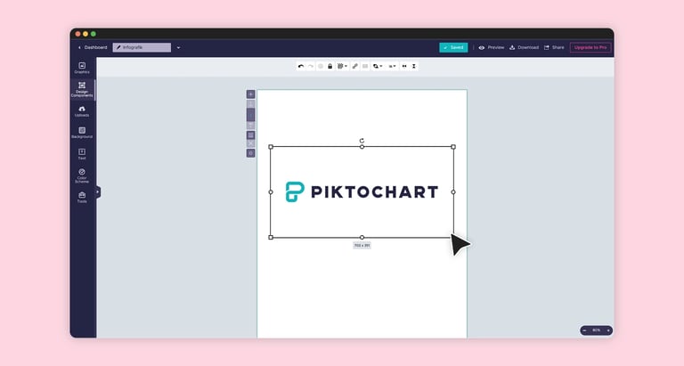 Infografik kostenlos online erstellen - piktochart