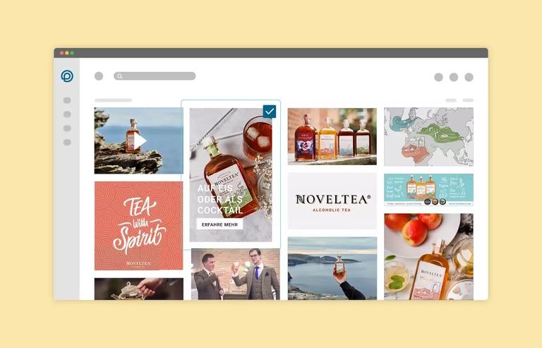Screenshot aus dem pixxio User Interface - Relaunch
