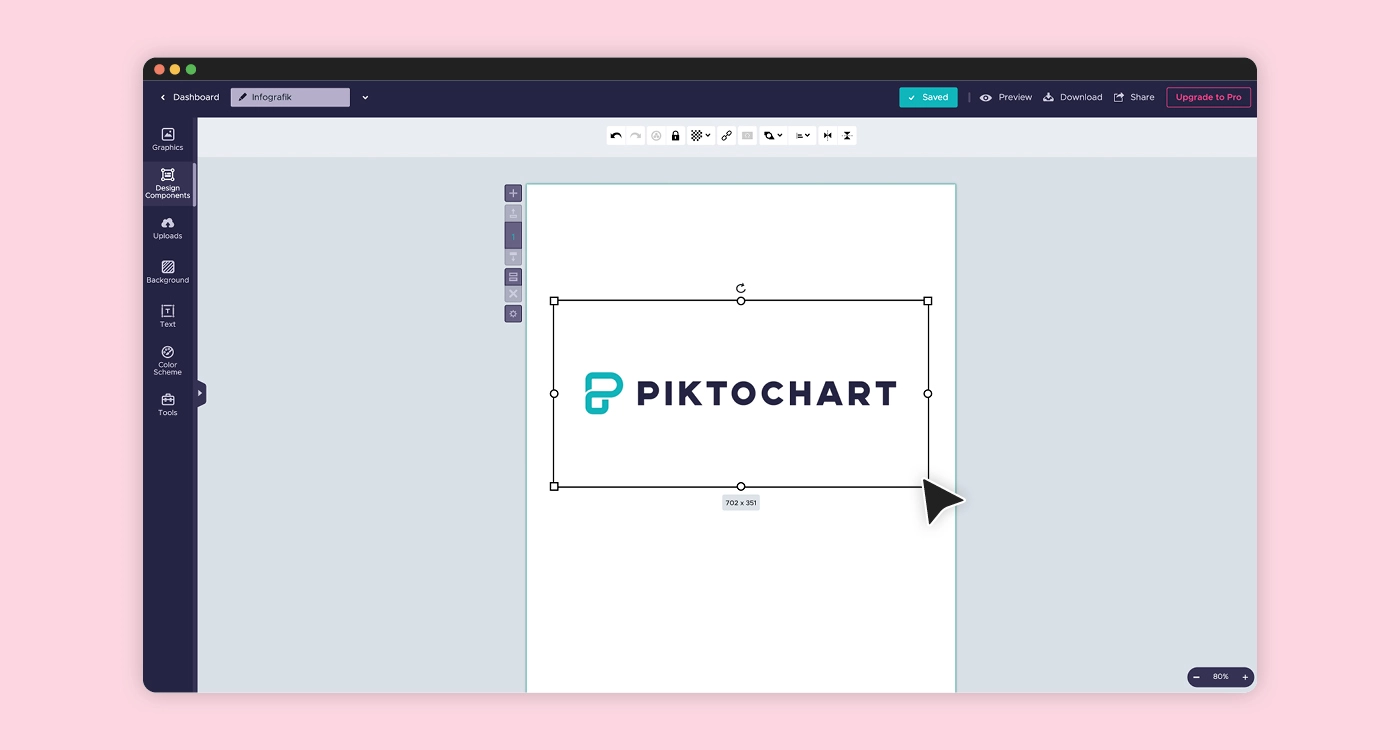 Piktochart tool