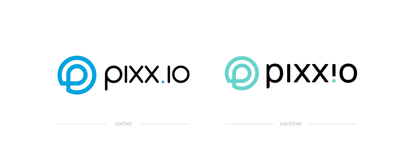 Das neue Logo von pixxio - Rebranding 